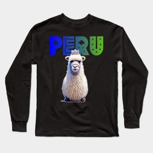 Alpaca Peru Long Sleeve T-Shirt